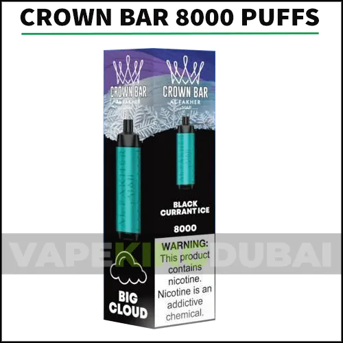 Crown Bar 8000 Puffs Vapekingdubai 6