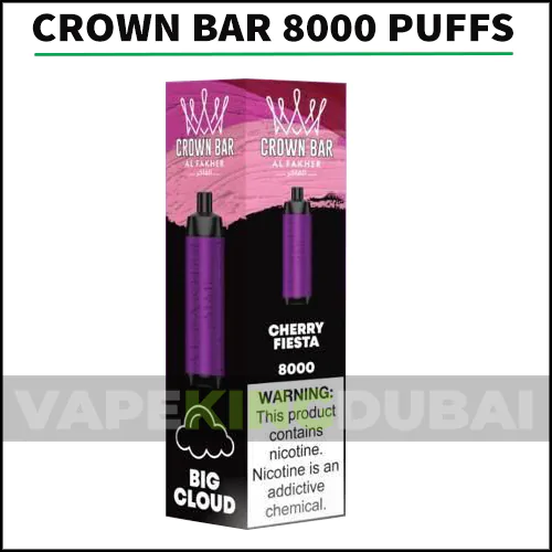 Crown Bar 8000 Puffs Vapekingdubai 7