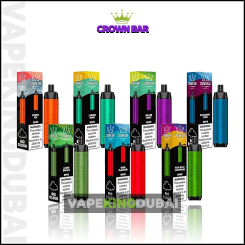 Crown Bar 8000 Puffs Vapekingdubai